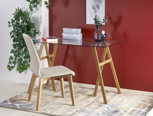 Письменный стол B-35 Дуб медовый Halmar